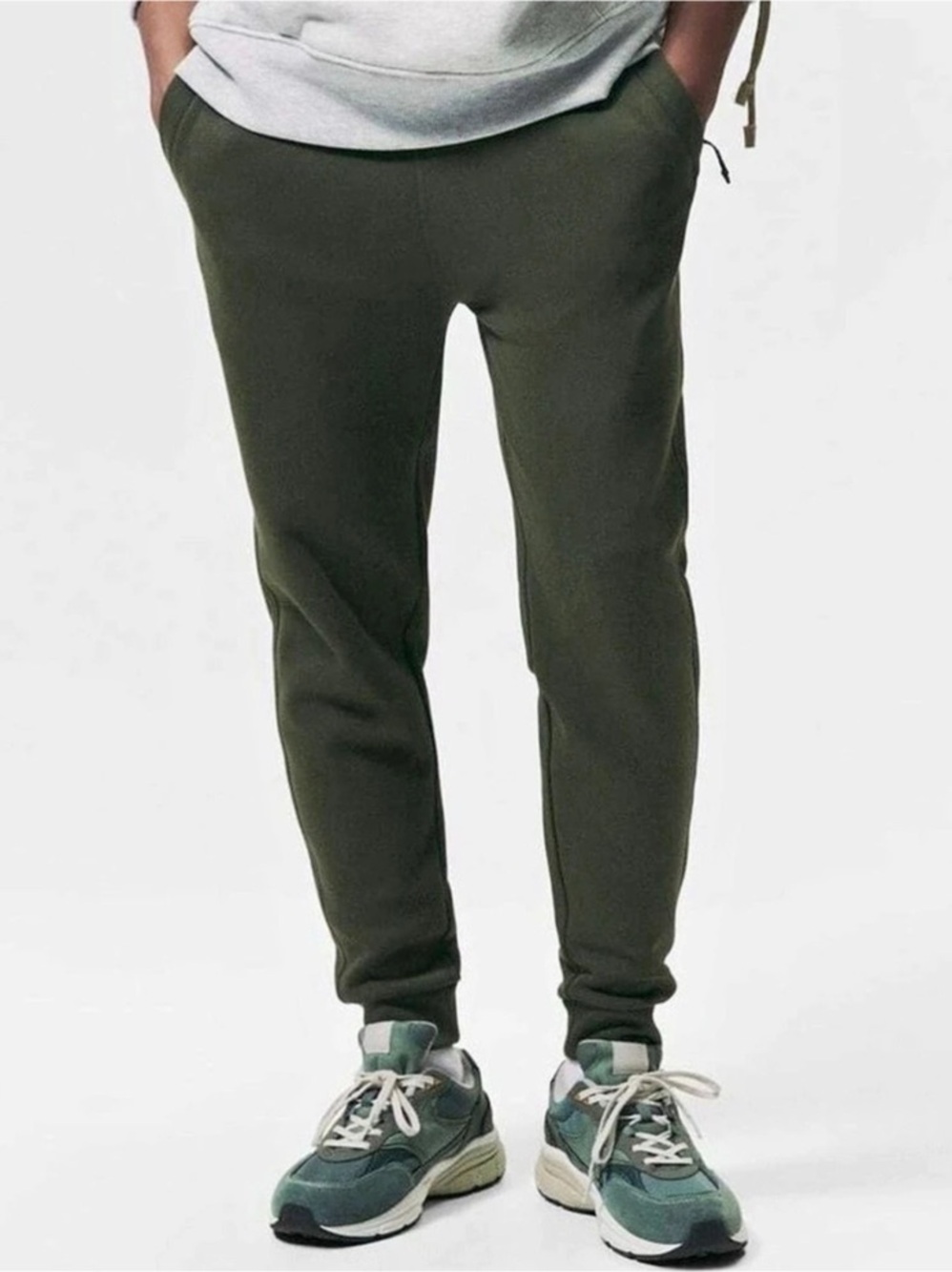 Zara Men’s Small Green Jogger Sweatpants NWT